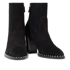 Stuart Weitzman Kailee Pearl Booties Size 7B New in Box with Dust Bag